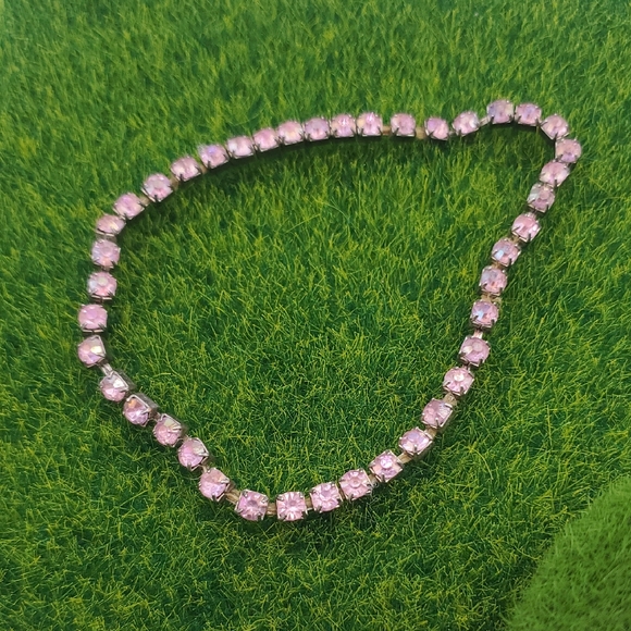 Jewelry - Pink Starfire Crystal Anklet B3023